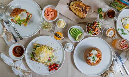 ארוחת בוקר זוגית פרימיום