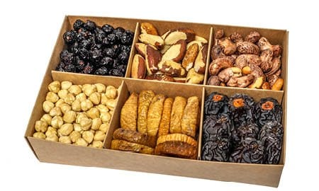 מארז פירות יבשים - כולל משלוח באזור המרכז והשרון