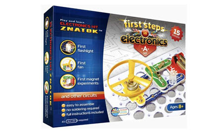 ערכת ניסויים ולמידה באלקטרוניקה למתחיליםZNATOK 15A