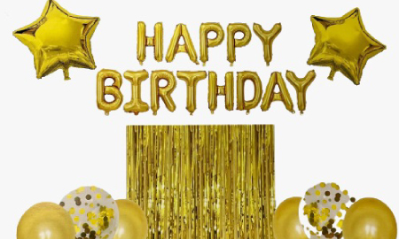 ערכת בלונים לקישוט החדר ללא הליום