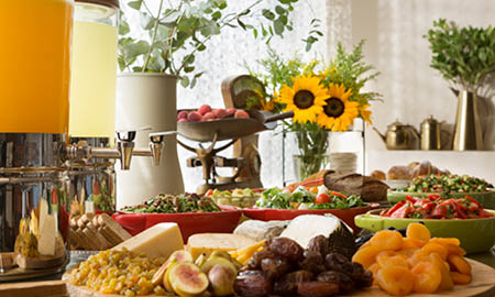 ארוחת בוקר ועיסוי זוגי