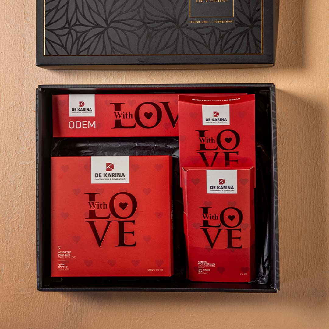 מארז שוקולד  MY LOVE 