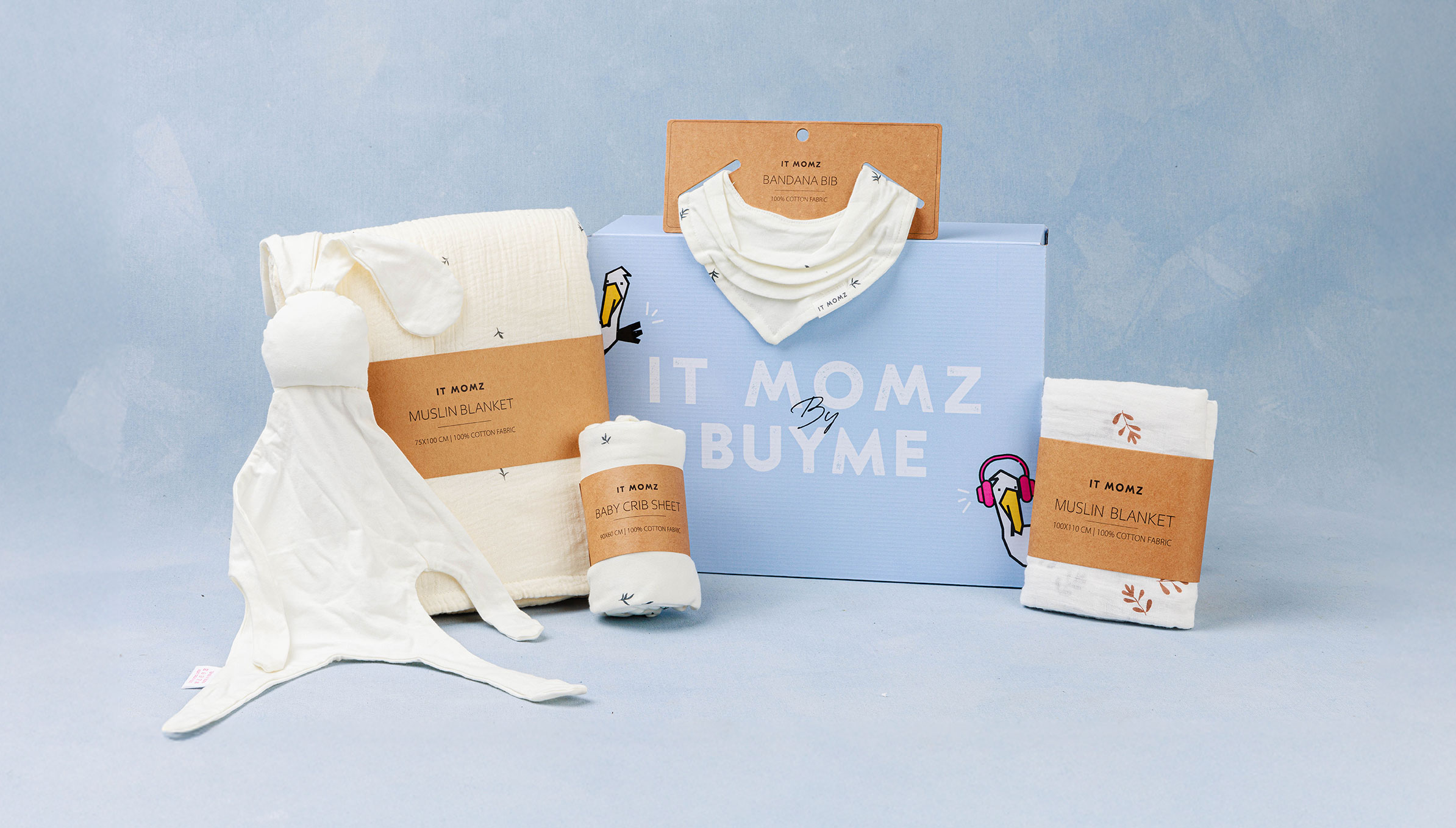 Born to be Cozy - מארז טקסטיל עוטף ומפנק