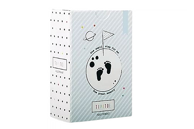 ערכה להטבעת כף רגל כחול